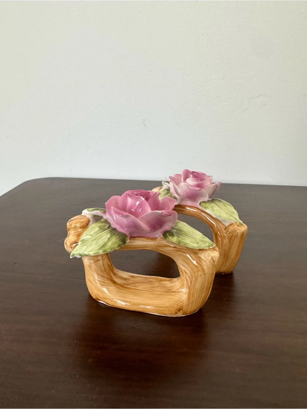 Pia fine bone china napkin rings - set of 2